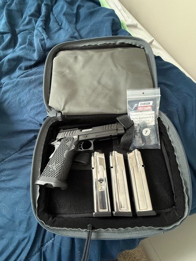 STACCATO P 2011 9MM WITH OPTIC PLATE + 3 MAGS