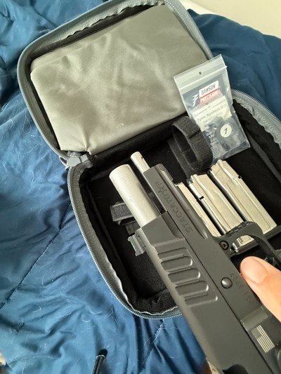 STACCATO P 2011 9MM WITH OPTIC PLATE + 3 MAGS - Image 3 of 12