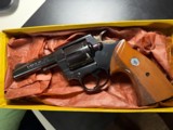 COLLECTORS GRADE: 1973 COLT LAWMAN MKIII, 4 INCH, W/ FACTORY BOX, .357 MAGNUM.- MINT CONDITION - Image 1 of 10