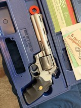 1991 COLT ANACONDA 44 MAGNUM WITH BOX, SLEEVE, PAPERS, 6