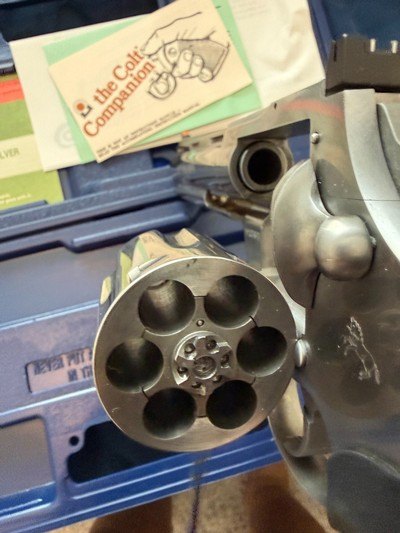 1991 COLT ANACONDA 44 MAGNUM WITH BOX, SLEEVE, PAPERS, 6