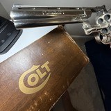 1974 6 INCH NICKEL COLT PYTHON WITH BOX / C&R OK - Image 2 of 8