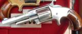 A cased pair of excellent Whitney Arms Company Model #2 Revolvers .32RF - Circa 1873- 1 of 6