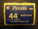 Peters 44S&W Special 246 grain, smokeless 38 rounds - 1 of 2