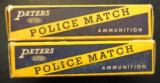 Peters Police Match 45 Auto wad cutter - 2 boxes, 100 rounds - nice boxes
- 5 of 6