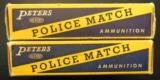 Peters Police Match 45 Auto wad cutter - 2 boxes, 100 rounds - nice boxes
- 3 of 6
