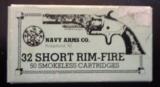 Navy Arms 32 Rimfire Short - full box - 1 of 7