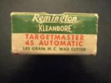 Remington Target Master Kleanbore 45 Auto Wad Cutter - full box - 4 of 4