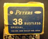 Peters Rustless 38 Special - 158 grain - full box - 3 of 5