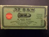 Remington/UMC 32S&W Centerfire "blackpowder" 88 grain - 43 rounds - 1 of 5