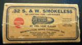 Rem/UMC 32S&W Centerfire - smokeless - full box - 1 of 4