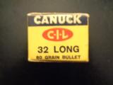 Canuck 32 Long Rimfire - mint, full box - 3 of 5