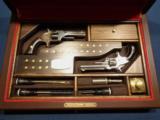 Custom Cased S&W Model #1 2nd & 3rd Variations - factory letters, plus, plus, plus - 1 of 14