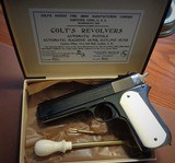 Exquisite Colt Pocket Model 1903 .38ACP with many extras - 1 of 10