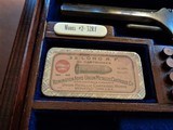 Civil War S&W Model #2 .32RF, Rare 2-pin variation, cased with Factory Letter - 4 of 9