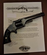 Civil War S&W Model #2 .32RF, Rare 2-pin variation, cased with Factory Letter - 6 of 9