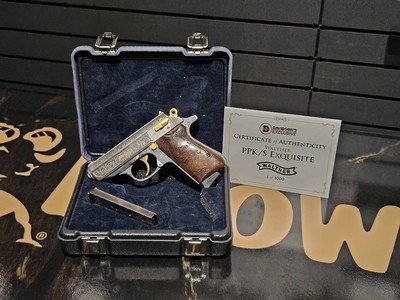 Walther, PPK/S Exquisite, Chambered in .380 ACP