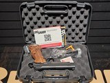 P210 Target 9mm Luger 5" BBL (2)8RD Mags SAO Walnut - Image 7 of 7
