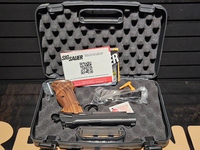 P210 Target 9mm Luger 5" BBL (2)8RD Mags SAO Walnut - Image 7 of 7