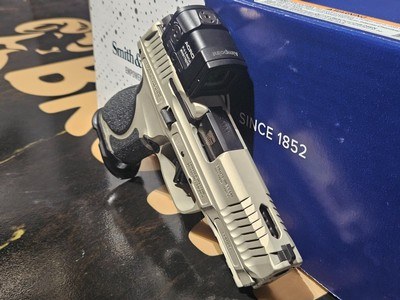 Spec SrsVI M&P M2.0 Metal 9mm 4"BBL (3)15RD Champagne Bundle - Image 3 of 8