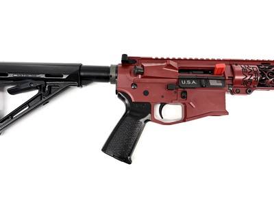 Unique ARs Offhand Gear Rose Vine AR-15 .223 Rm - Image 4 of 6