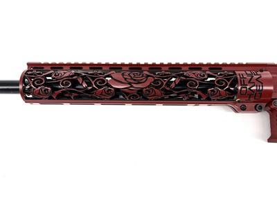 Unique ARs Offhand Gear Rose Vine AR-15 .223 Rm - Image 2 of 6