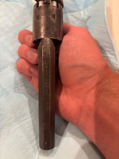 JM Cooper Double Action .36 Cal Navy revolver with 4” barrel - Image 7 of 7