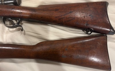 Swiss Vetterli M78 10.4x38R centerfire conversion + Sporter Stock/magazine - Image 5 of 6