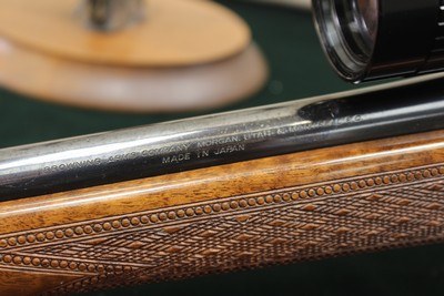 Browning BBR Bolt 7mm/26" High Grade Gold Engraved 1983 Only Rare Japan - Image 3 of 8