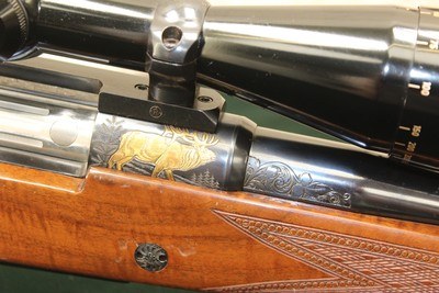 Browning BBR Bolt 7mm/26" High Grade Gold Engraved 1983 Only Rare Japan - Image 5 of 8
