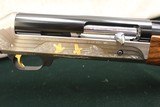 Benelli Legacy Limited Ed 20Ga/26" Engraved Gold Inlayed Mint w/ Box - Image 2 of 6