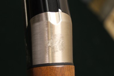 Benelli Legacy Limited Ed 20Ga/26" Engraved Gold Inlayed Mint w/ Box - Image 4 of 6