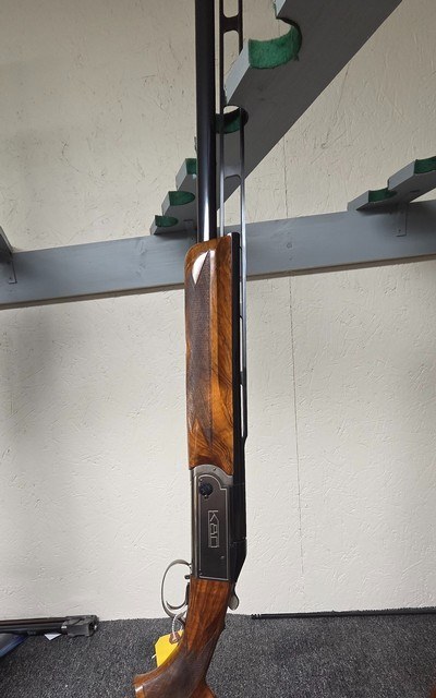Krieghoff K80 Logo gun 12ga ,32 unsingle, adjustable comb, fixed full choke