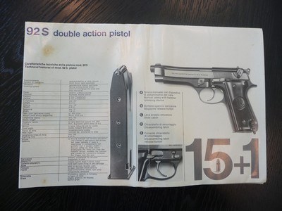 Beretta 92S Commercial Grade 9mm 15+1 - Image 12 of 14