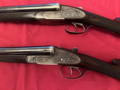 EJ Churchill, 12 Gauge, PAIR Imperial Sidelocks serial# 7727/28