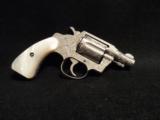 Unfired Engraved Colt Detective Special 38 2in Pearl Grips - 13 of 12