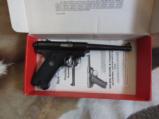 Ruger Standard Model Mark 1 semi auto pistol 22 - 1 of 6