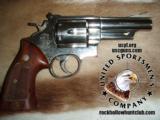 Smith & Wesson Model 57-1 .41 mag 6-shot revolver, Nickel Finish, 4 - 1 of 12