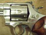 Smith & Wesson Model 57-1 .41 mag 6-shot revolver, Nickel Finish, 4 - 4 of 12