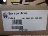 Savage Axis 243cal bolt action rifle with scope - 7 of 7