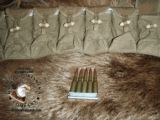 7.62x54R 95 rounds on stripper clips includes ammo belt
- 1 of 2