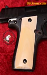 Colt Mustang MK IV Series 80 Plus II, Real Elephant Ivory grips - 6 of 8