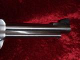 Ruger New Model Blackhawk Bisley .41 mag Stainless Steel with Ruger Wood Grips 5 1/2 - 8 of 9