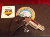 North american Arms Mini-Revolver .22 mag SS with Folding Holster Grip - 1 of 5