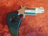 North american Arms Mini-Revolver .22 mag SS with Folding Holster Grip - 2 of 5