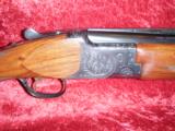 Charles Daly Superior BC Miroku O/U 12 ga Shotgun Engraved 30" bbl Wide Broadway Rib - 7 of 13