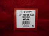 TROY 7.2" ALPHA RAIL-NO SIGHT-FOR AR15/M4 CARBINES - 5 of 7