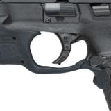 Smith & Wesson S&W M&P Shield w/ Crimson Trace Green Laserguard 9mm - 4 of 5