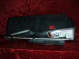 Stainless Takedown with flash hinder, BX25 magazine, fiber optic stights, and carry case. 10/22 Ruger 11125 - 4 of 5