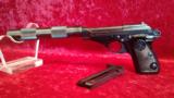 Beretta model 71 .22lr with faux suppressor - 2 of 3